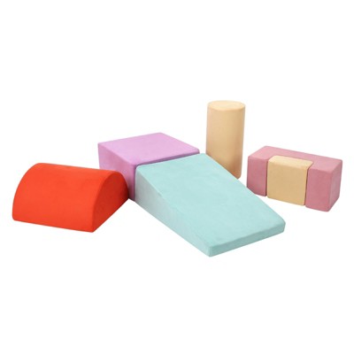 Toddler Foam Climbing Blocks Set, Indoor Climbing Set for Crawling and SlidingIndoor, Activity Playset for Kids, Climbing Toys for Ages 1-3