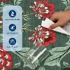 Washable Floral Rug, Soft Non-Slip, Low Pile, Stain Resistant—Ideal for Living Room, Bedroom, Dining, Office - 2 of 4