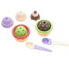 JuzToys Kids Pretend Play Ice Cream Toy Playset – Play Food Set Including Ice Cream Scooper, Cones and Cups - 3 of 4