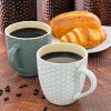 Elama Honey Bee 6-Piece 15 oz. Mug Set, Assorted Colors - 2 of 4