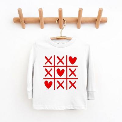 The Juniper Shop Tic Tac Heart Youth Long Sleeve Tee - L - White : Target