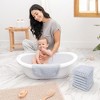 Baby Washcloths Muslin Cotton, Large 10”x10” by Comfy Cubs - 2 of 4