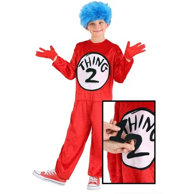 Halloweencostumes.com Dr. Seuss Thing 1 And Thing 2 Costume For Kids ...