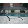 The Hamptons Collection 110” Black Squared Steel Hammock Stand With Hardware - 2 of 2