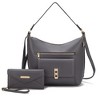 MKF Collection Clara Women’s Shoulder Bag with Wristlet Wallet by Mia K - 2 of 4