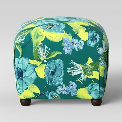 teal ottoman target