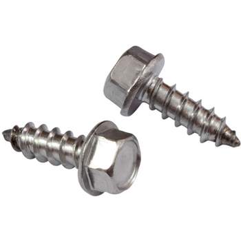 Bolt Dropper No. 6 X 1-1/2'' Chrome Coated Stainless Flat Head Phillips Wood  Screw, 50 Pack : Target