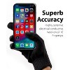 GreatShield Touchscreen Gloves, Winter Wool Gloves with Touch screen Fingers for Men & Women, 10 Conductive Fingertips -Black, Size S/M - 3 of 4