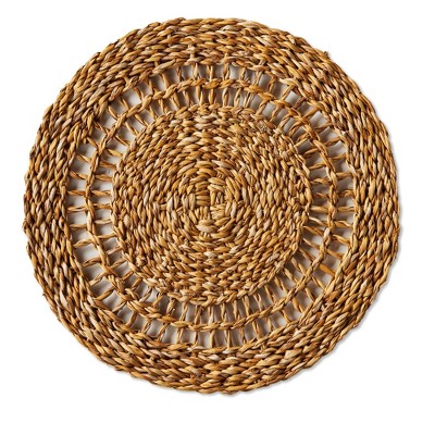 tag Open Weave Seagrass Placemat