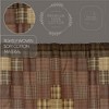Prescott Shower Curtain Unlined 72x72 VHC Brands - 4 of 4