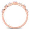 EVERLY JEWELRY | Rose Plated Sterling Silver 1/5 CT TGW White Topaz Fashion Ring - 4 of 4