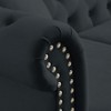 NicBex 59"/80" Chesterfield Velvet Sleeper Sofa, 2/3 Seater Sofa with Rolled Arms and Nailhead,Tufted Couch with Pillows for Living/Bed Room,Office - 4 of 4