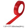 Unique Bargains Ribbons for Crafts Durable Silk-Satin Blend for Bows & DIY Decor Polyester 866.14"x0.79" 1Pcs - 3 of 4