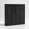 PexFix 3 Drawer Vertical File Cabinet Rolling Wooden Mobile Under Desk with Casters for Home Office - 3 of 4