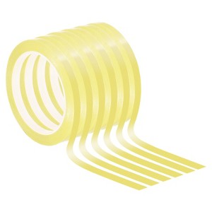 Unique Bargains DIY Art Film Thin Graphic Chart Highlight Marking Tapes 6 Pcs - 1 of 4