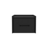 FONTOI Floating Nightstand, Wall-Mounted Single Drawer with Handle, Side Table, End Table, Black, 13.2"*9.8"*13.8" - 4 of 4