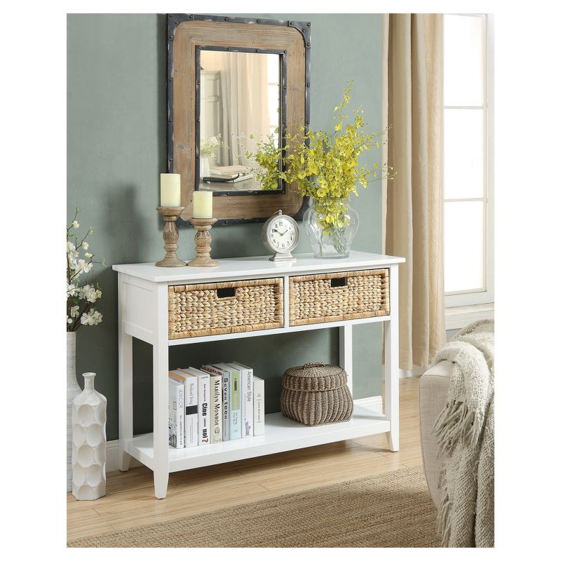 Console Table White - Acme Furniture, 3 of 12
