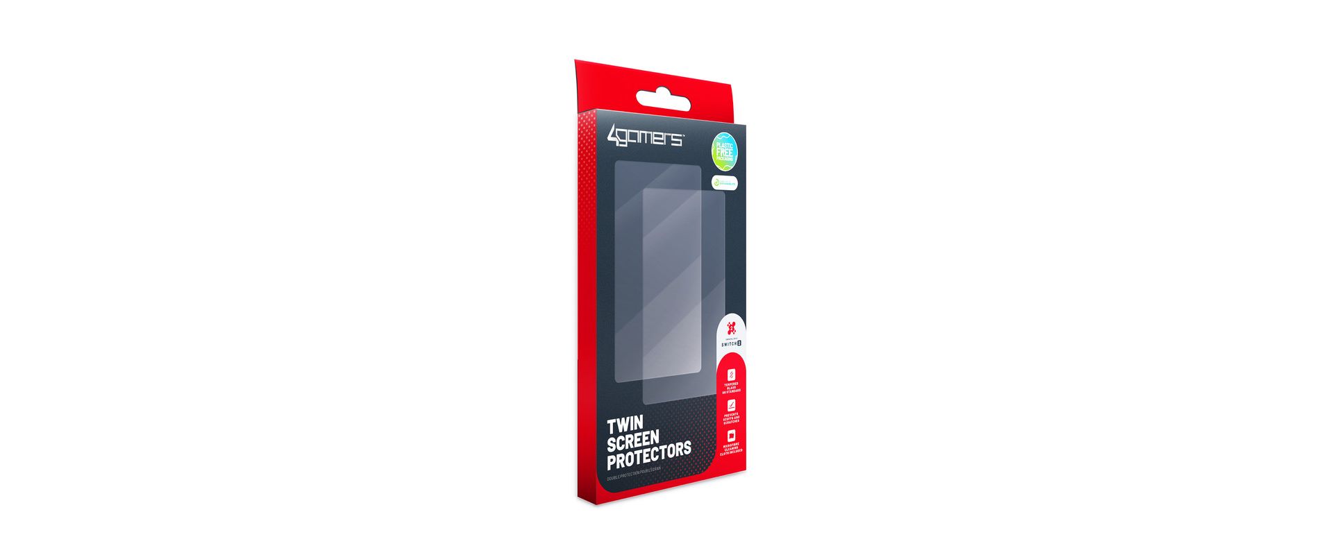 4Gamers Twin Screen Protectors  - Switch 2