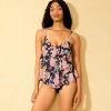 Women's Tiered Ruffle Tankini Top - Shade & Shore™ - 3 of 4