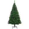 Fake Christmas Tree Green PVC, steel 94.5 in Extra Thick Surface - 2 of 4