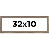 PosterPalooza | Panoramic Deco Silver Picture Frame - UV Acrylic, Foam Board Backing, Hanging Hardware - 2 of 4