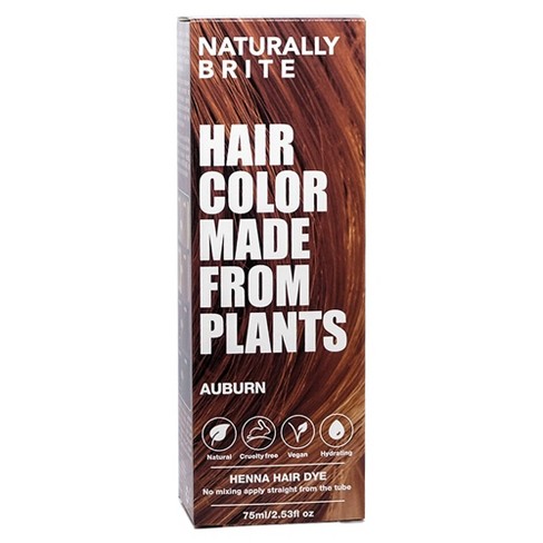 Brite Naturally Henna Hair Dye Auburn  Fl Oz : Target
