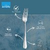 Amefa Baguette 20-Piece Premium 18/10 Stainless Steel Flatware Set, High Gloss Mirror Finish, Silverware Set Service for 4, Rust Resistant Cutlery - 3 of 4