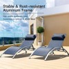 SKRAN Outdoor Patio Recliner Chairs Lounge with Adjustable Backrest and Removable Pillow for Indoor,Outdoor - 2 of 4