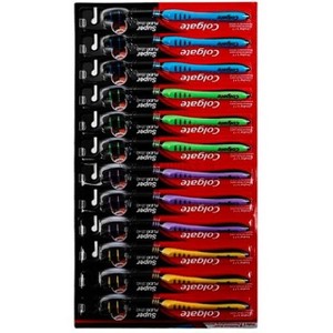 Colgate Super Flexi Charcoal Toothbrush (Medium) - Pack of 12 : Target