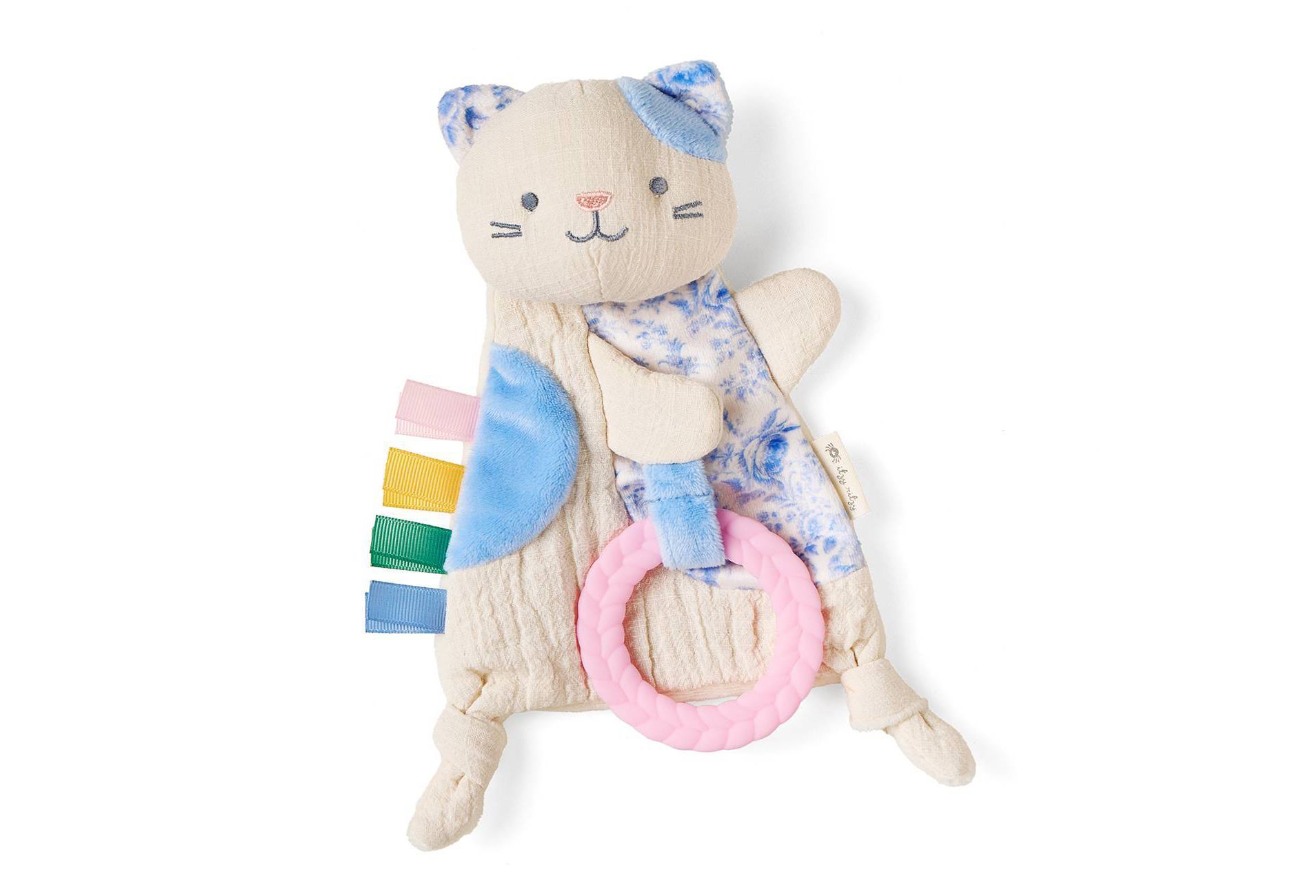 Itzy Ritzy Bitzy Crinkle Teething Toy - Kitty