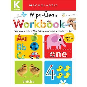 Wipe Clean Workbooks, Kindergarten ( Scholastic Early Learners) (Paperback) by   Scholastic Inc.