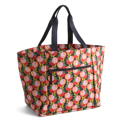 Vera Bradley Women's Featherweight Family Tote Bag Sliced Tomatoes