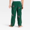 Toddler Dalmatian Microfleece Holiday Matching Family Pajama Pants - Wondershop™ Green - 3 of 4