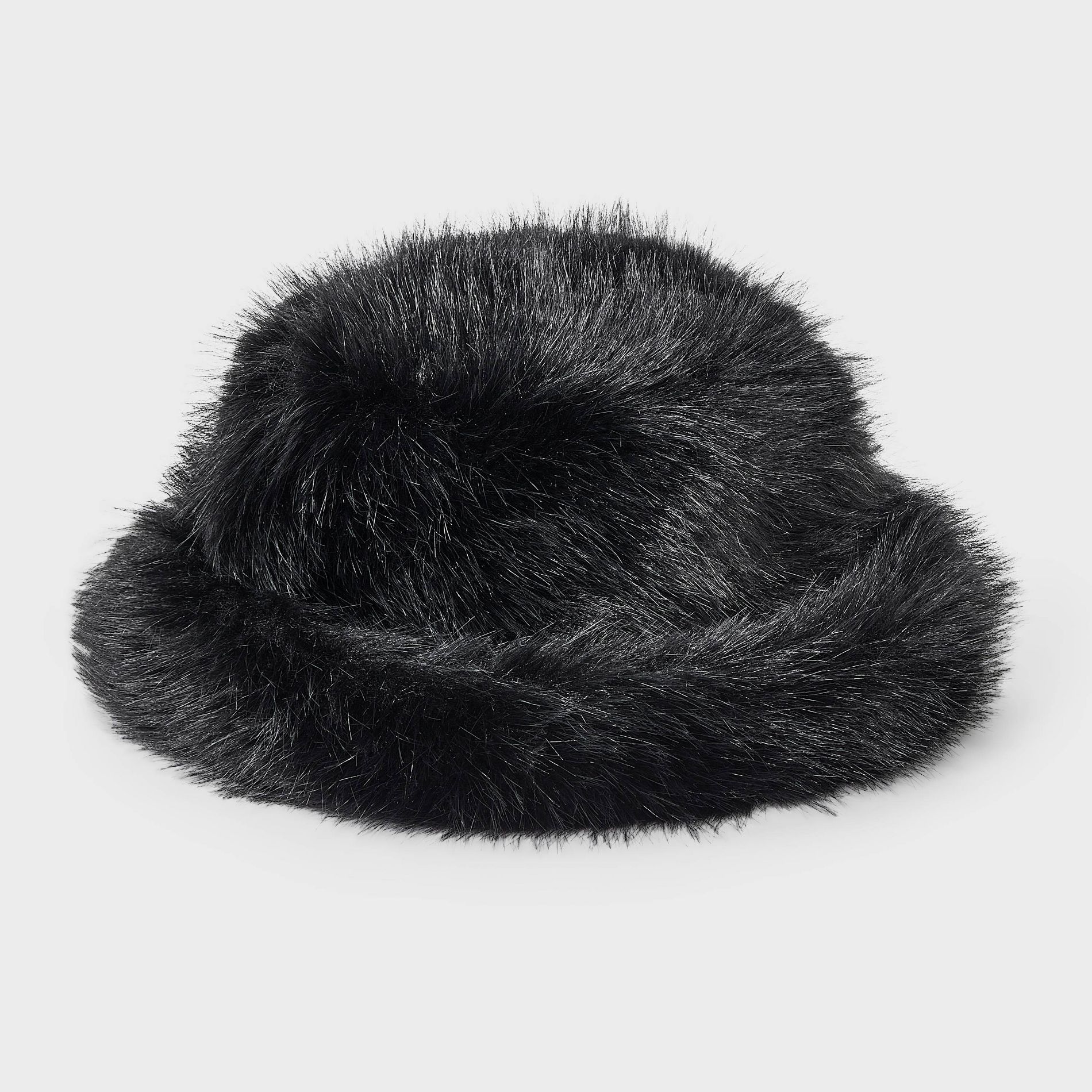 Faux Fur Pill Box Hat - A New Day™