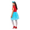 Dr Seuss Cat In The Hat Thing Dress Adult Costume - 3 of 4