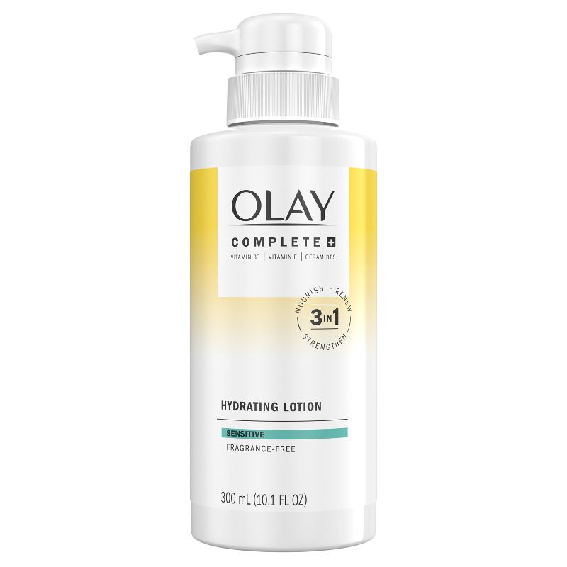 Olay Complete + Daily Hydrating Lotion - Fragrance Free - 10.1 fl oz, 2 of 11