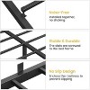 Heavy Duty Metal Platform Bed Frame - Noise Free Steel Slat Support, No Box Spring Needed, Easy Tool-Free Assembly - 3 of 4