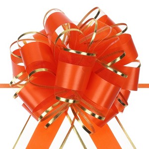 Unique Bargains Gift Wrapping Christmas Wedding Car Large Pull Bow 10 Pcs - 1 of 4