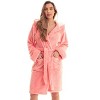 Just Love Womens Velour Solid Robe | Ladies Hooded Bathrobe - 4 of 4