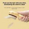 BABYYER Self-Cleaning Hair Brush with Release Button , Soft Silicone Grooming Comb,Pet Hair Remover Tool,for Long and Short Haired Cats - 4 of 4