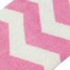 Wrapables Colorful Baby & Toddler Leg Warmers 1, Chevron Pink and White - image 2 of 2