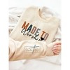 Plus Size Sweatshirts Tops with Crew Neck Long Sleeve Pullover Sweat Shirts Slogan Plus Size Sweatshirts  Faith Worshipper Shirts - 2 of 2