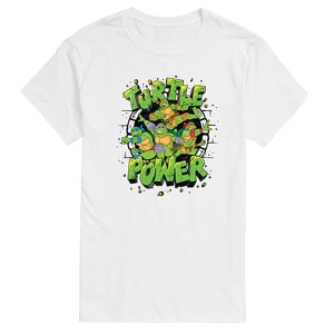 Men's - Teenage Mutant Ninja Turtles - Turtle Power New Short Sleeve Graphic T-Shirt - 1 of 4