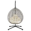 YOOCOZZ Versatile HDPE American Design Patio Hanging Egg Chair - 3 of 4