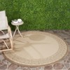 Courtyard CY2099 UV & Stain Resistant Non-Shedding Power Loomed Indoor/Outdoor Rugs - Safavieh - 2 of 3