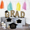 Big Dot of Happiness Gold Graduation Party Centerpiece Table Decorations - Tabletop Standups - 7 Pieces - 2 of 4