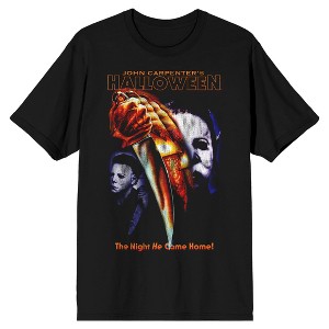 Michael Myers Halloween Art Men's Black T-Shirt - 1 of 1
