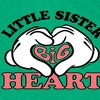 Girls' - Disney - Little Sister Big Heart Short Sleeve Graphic T-Shirt - 2 of 4