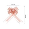Unique Bargains Large Pull Bow Gift Wrapping Organza Decorative Gift Bows for Wedding 20 Pcs - 2 of 4