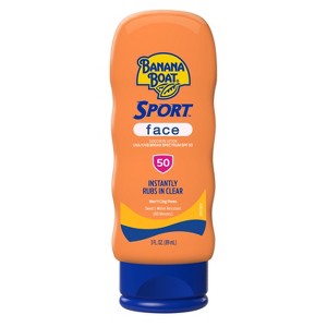 Banana Boat Sport Face Lotion - SPF 50 - 3 fl oz - 1 of 4